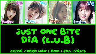 DIA [L.U.B] (다이아/루비) - Just One Bite (한입만) [Color Coded Han|Rom|Eng Lyrics]