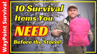 10 Winter Survival Items You NEED Before the Storm Hits!