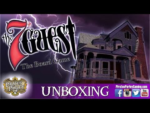 7th Guest: The Board Game Unboxing (with pirates)