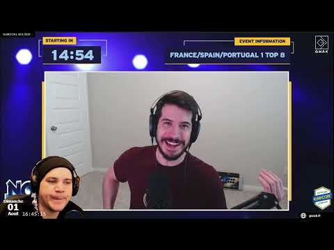 RESTREAM FR TOP8 CAPCOM PRO TOUR SFV #SFV FRANCE/ESPAGNE/PORTUGAL 1