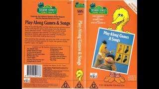 My Sesame Street Home Video Play-Along Games &amp; Songs