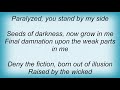 Sinister - Into The Forgotten Lyrics