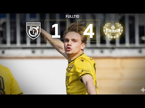 Degerfors IF Idrottsförening 1-4 Mjällby Allmänna Idrottsförening Sölvesborg