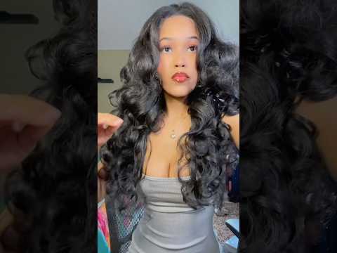 POV you found the perfect blowout hair✨ #beauty #latishawig #hairstyle #hairinspo #curlyhair #style