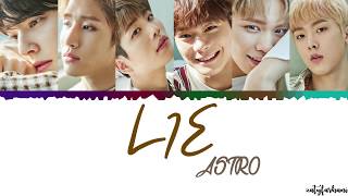 ASTRO - Lie (다 거짓말) Lyrics [Color Coded_Han_Rom_Eng]