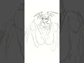 Morrigan Darkstalkers Sketch Shorts