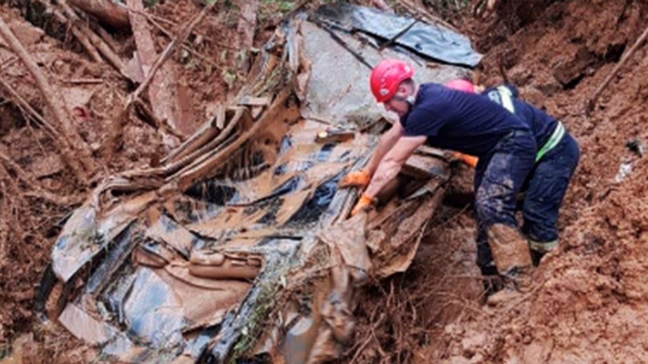 Tragödie in Georgia: Infolge eines Erdrutschs im Resort wurden viele vermisst, 6 Menschen starben