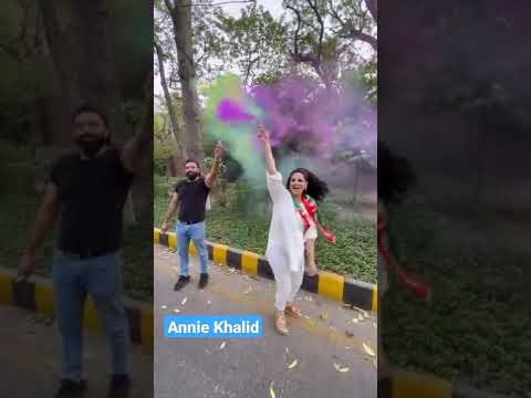 #shorts Well known Pakistani Pop Singer and Actress Annie Khalid supporting Imran Khan #AnnieKhalid