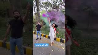 #shorts Well known Pakistani Pop Singer and Actress Annie Khalid supporting Imran Khan #AnnieKhalid