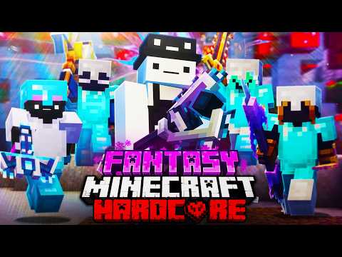 200 Players Simulate a Fantasy Tournament in Minecraft!