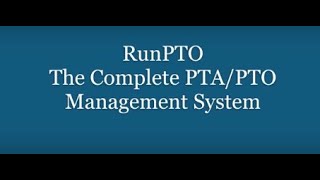 RunPTO YouTube Video