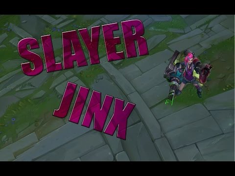 Slayer Jinx Skin Spotlight LOL - League of Legends