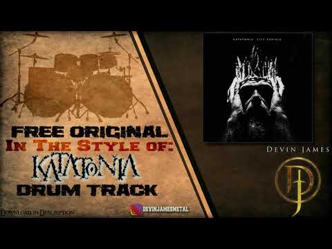 Katatonia Styled Free Original Drum Track - 142 BPM (FREE WAV & DRUM MIDI DOWNLOAD)