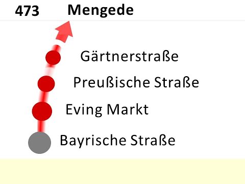 [DSW21] Ansagen Bus 473 Eving - Mengede