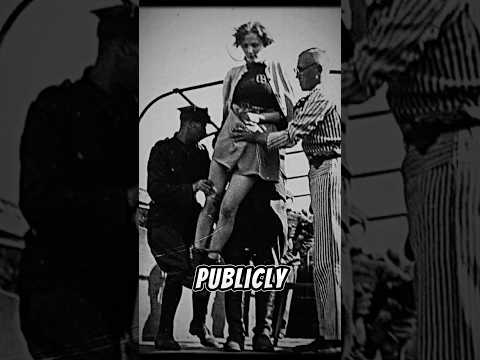 The Execution of the most brutal female guard in history. #shorts #historyshorts #viralhistory