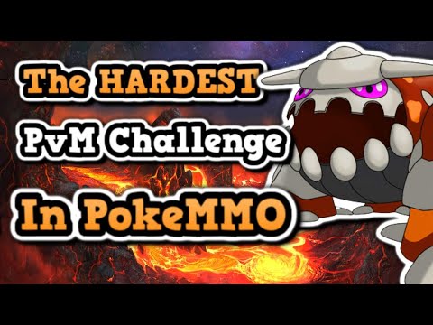 How I Beat The Heatran Raid (The Hardest PvM Challenge In PokeMMO)
