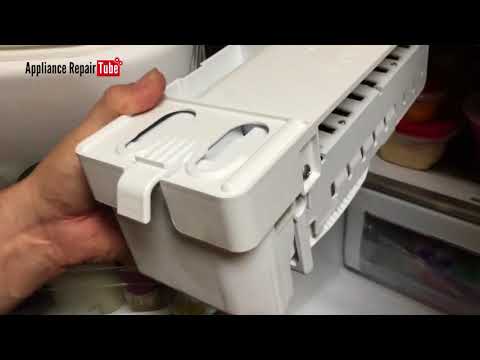 Samsung Refrigerator Ice Maker Removal Replacement Parts Video