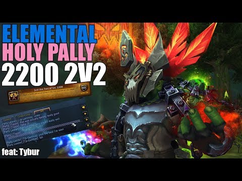 ⚡2200 ACHIEVED 2v2 Arena - ELEMENTAL SHAMAN PVP (WoW Legion 7.3.5)