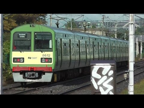 Irish Rail 8510 Class Dart Train number 8612 - Blackrock, Dublin