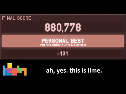 Blitz PB with the stupidest misdrop known to man