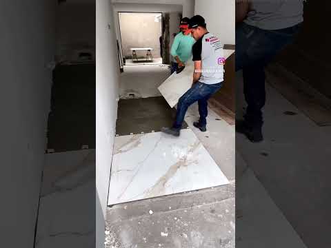 Porcelanato 120 x 120 instalação ??‍♂️