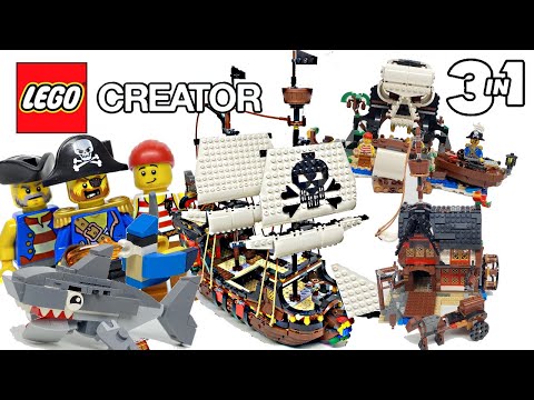 LEGO® Creator 3 v 1 Piratų laivas (31109)