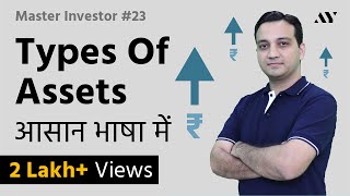 Asset & Types of Assets - Explained in Hindi | #23 Master Investor