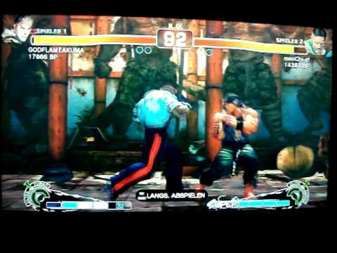 SF4 GODFLAMEAKUMA (RYU) VS. MOOCHI-SF (DUDLEY)