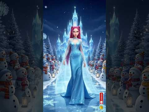 ❄️KPOP Demon Hunters Fashion Show! | Rumi, Mira, Zoey. #demonhunters #rumi #elsa #frozen