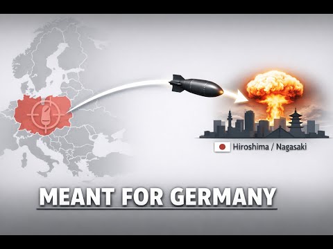 “The Bomb Built for Hitler That Destroyed Japan | Hiroshima & Nagasaki Story”😢