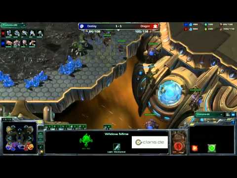 LB R1 Destiny vs. Dragon - Game 3 - clans.de HotS Invitational by inStarcraft.de