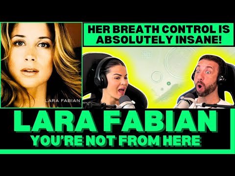 SHE HELD THAT NOTE FOREVER! First Time Hearing Lara Fabian - You're Not From Here Reaction!