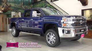 preview picture of video 'Custom 2015 Chevy Silverado HD 2500 Duramax at Dave Smith Motors'
