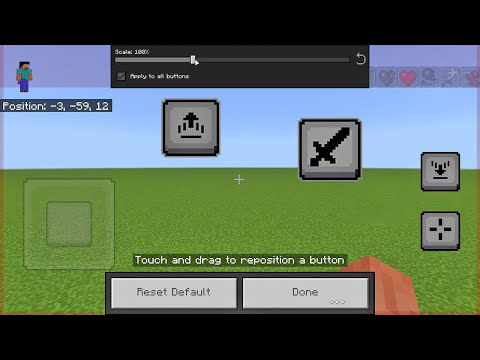 ECKOSOLDIER - Mojang added customizable Minecraft Touch Controls!