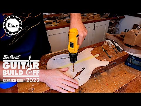 GGBO 2022 scratch build guitar episode 25
