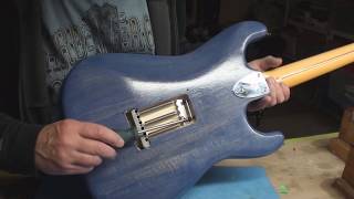 Video thumbnail for Left Handed Stratocaster Made in Japan by Dave's World of Fun Stuff