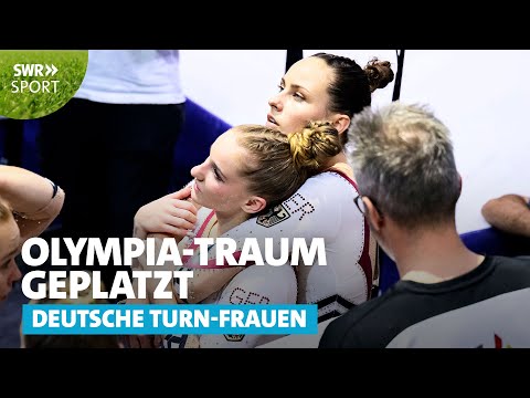 Dream shattered: German gymnasts miss out on the Olympic Games | SWR Sport