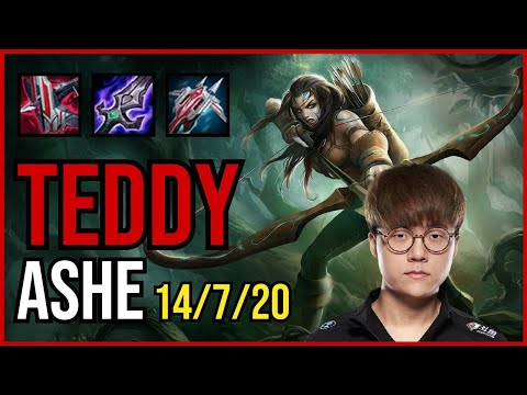 TEDDY - ASHE vs APHELIOS ADC - KR Challenger - Patch 11.5