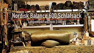 Nordisk Balance 600 Schlafsack - FOREST NIGHT/GREEN MOSS - / Langzeitest -