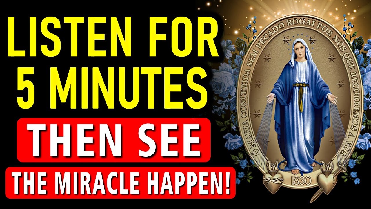 OUR LADY OF GRACES - PRAYER OF THE IMPOSSIBLE MIRACLE I Miraculous Medal - Morning Prayer