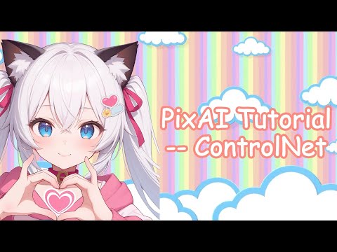 PixAI Tutorial: Use ControlNet to Make Character Images in the Same Pose