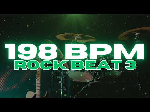 198 BPM - Rock Drum Beat - Loop 3
