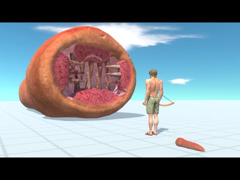 GIANT BLADE WORM & TINY BLADE WORM vs EVERY UNIT - Animal Revolt Battle Simulator