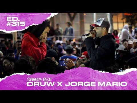 Druw x JorgeMario (2ª Fase) | 315ª Batalha da Matrix - 06/08/2019