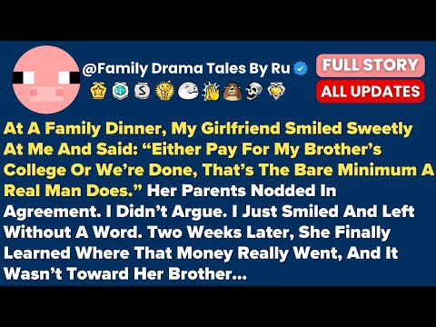 At A Family Dinner, My Girlfriend Smiled Sweetly At Me And Said: “Either Pay For My...- Best Reddit