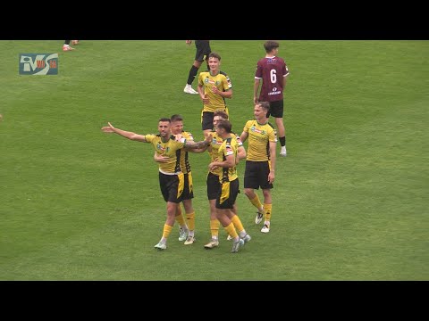 SIARKA TARNOBRZEG - KORONA II KIELCE 3:1 (2:1) -  FRAGMENTY MECZU I KOMENTARZE TRENERÓW