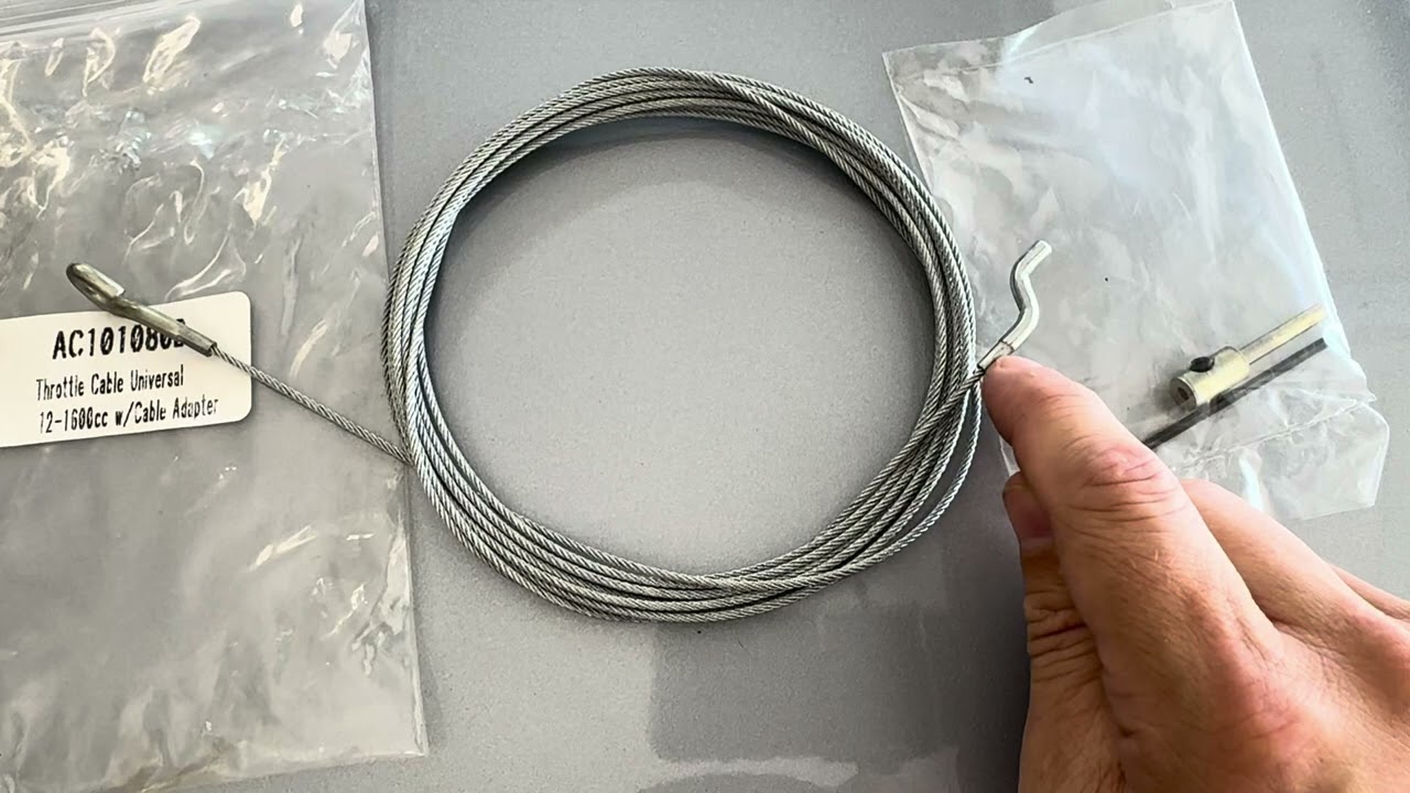 Tips Installing A Universal Vw Throttle Cable AC101080 In Pops 56'!
