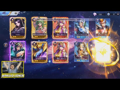 DEATHTOLL CHEGOU E BORA INVOCAR! (Saint Seiya Awakening)