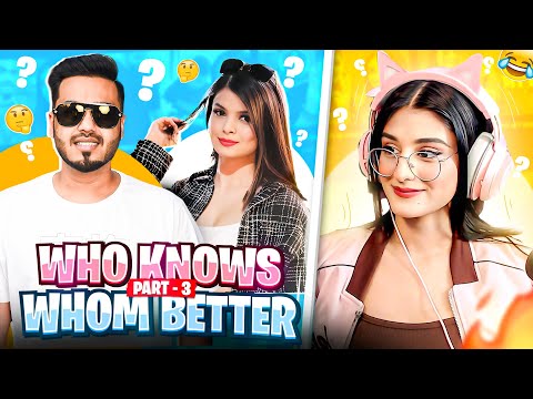 They finally revealed eachothers secrets Ft @8bitMAMBA and @KrutikaPlays 🤯😝