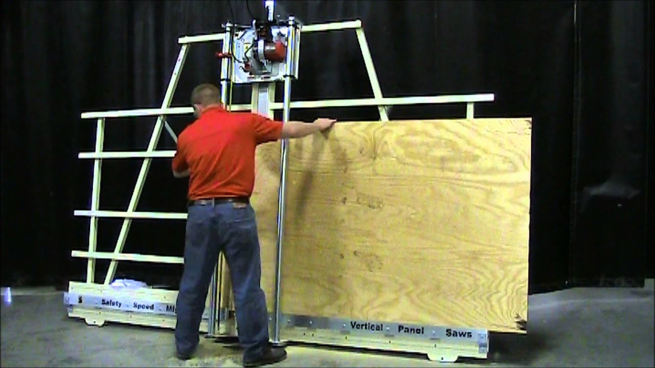 How to Properly Operate a Vertical Panel Saw
